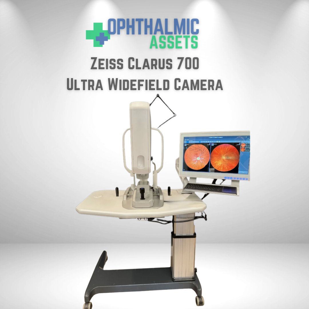 Zeiss Clarus 700 Ultra Widefield Camera with power table. Refurbished.